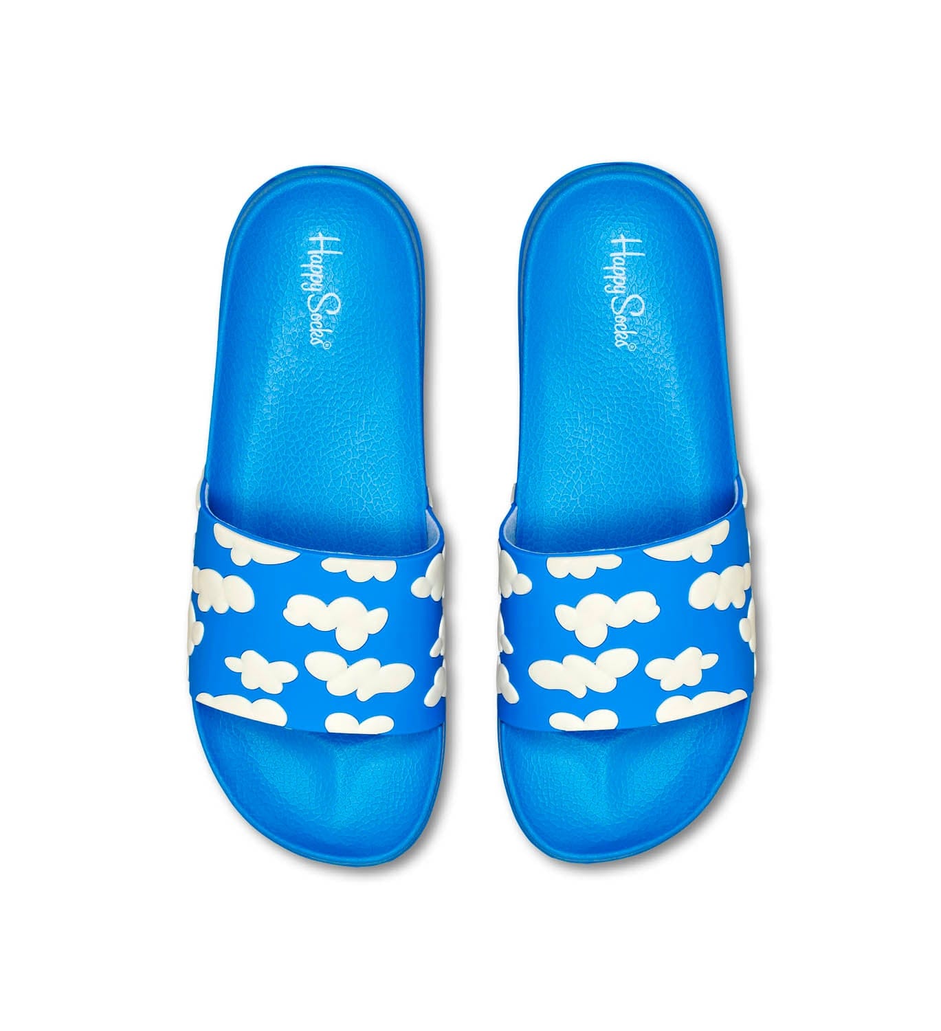 Pool sliders happy on sale socks