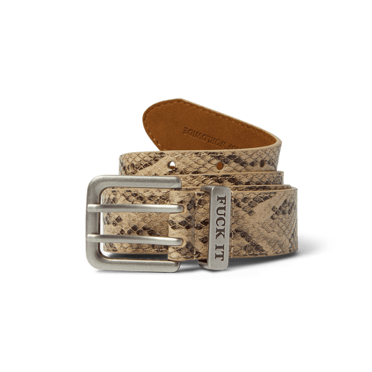 huf Fuck It Snakeskin Belt foto 1