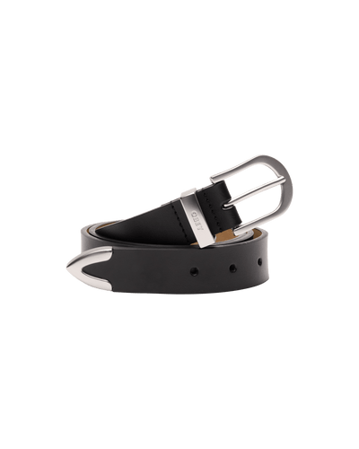 cinture obey CLASSIC LEATHER BELT
