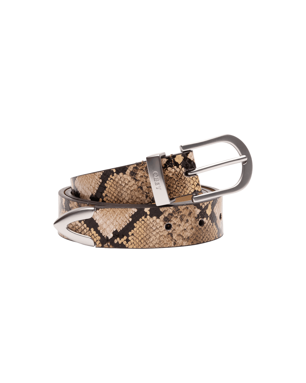 obey cinture Classic Leather Belt