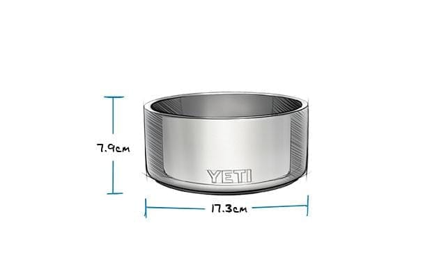 yeti ciotole per cani Boomer 4 Dog Bowl Black
