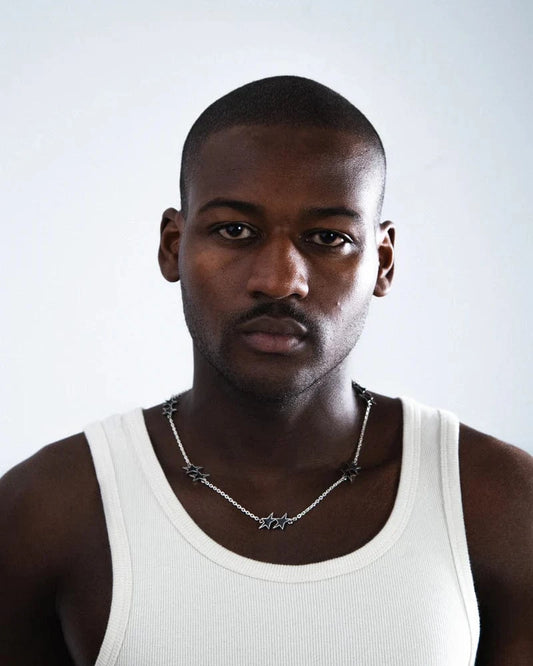 two jeys Black Enameled Icon Necklace foto 2