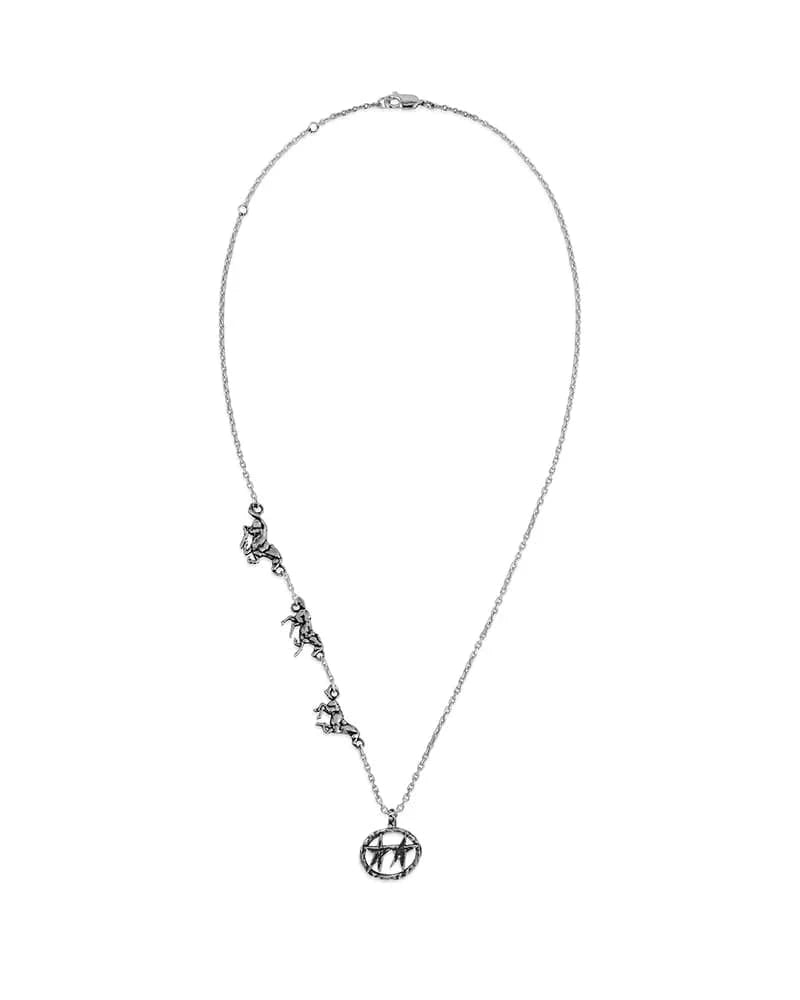 two jeys collane Superstar Three Horse Necklace