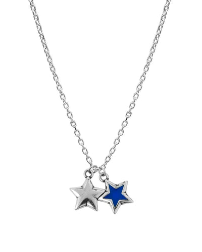 collane two jeys TWO STARS ENAMELED NECKLACE