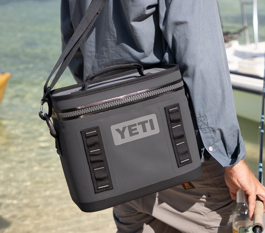 yeti cooler HOPPER FLIP 8 SOFT COOLER - CHARCOAL