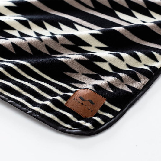 slowtide TOUCH OF GREY CAMP BLANKET - BLACK foto 3