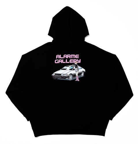 felpe alarme gallery CAR COLOR PRINT HOODIE