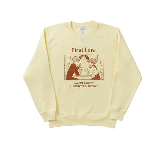 felpe alarme gallery FIRST LOVE SWEATSHIRT