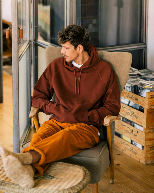 brava fabrics BRAVA HOODIE - BORDEAUX foto 7