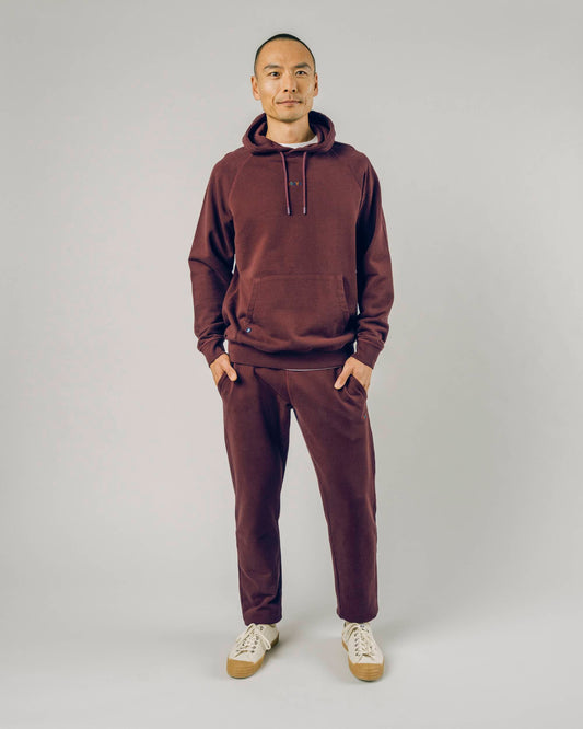 brava fabrics BRAVA HOODIE - BORDEAUX foto 6