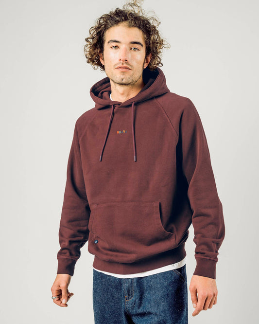 brava fabrics BRAVA HOODIE - BORDEAUX foto 1