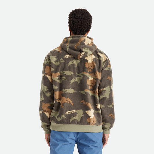 brixton BLANKET FLEECE HOOD - BRUSHED CAMO foto 4