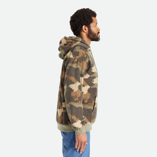 brixton BLANKET FLEECE HOOD - BRUSHED CAMO foto 5