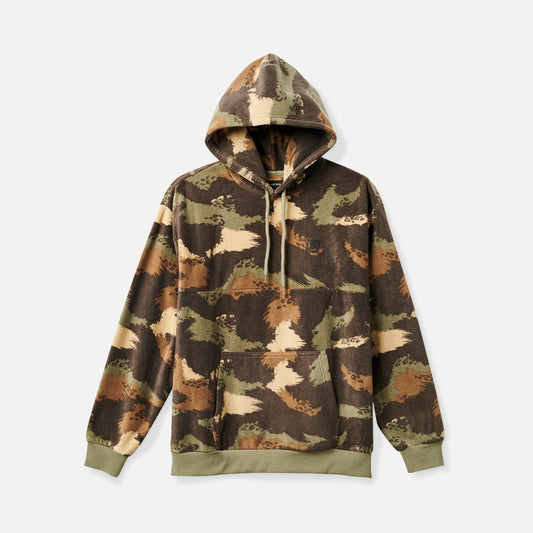 brixton BLANKET FLEECE HOOD - BRUSHED CAMO foto 1