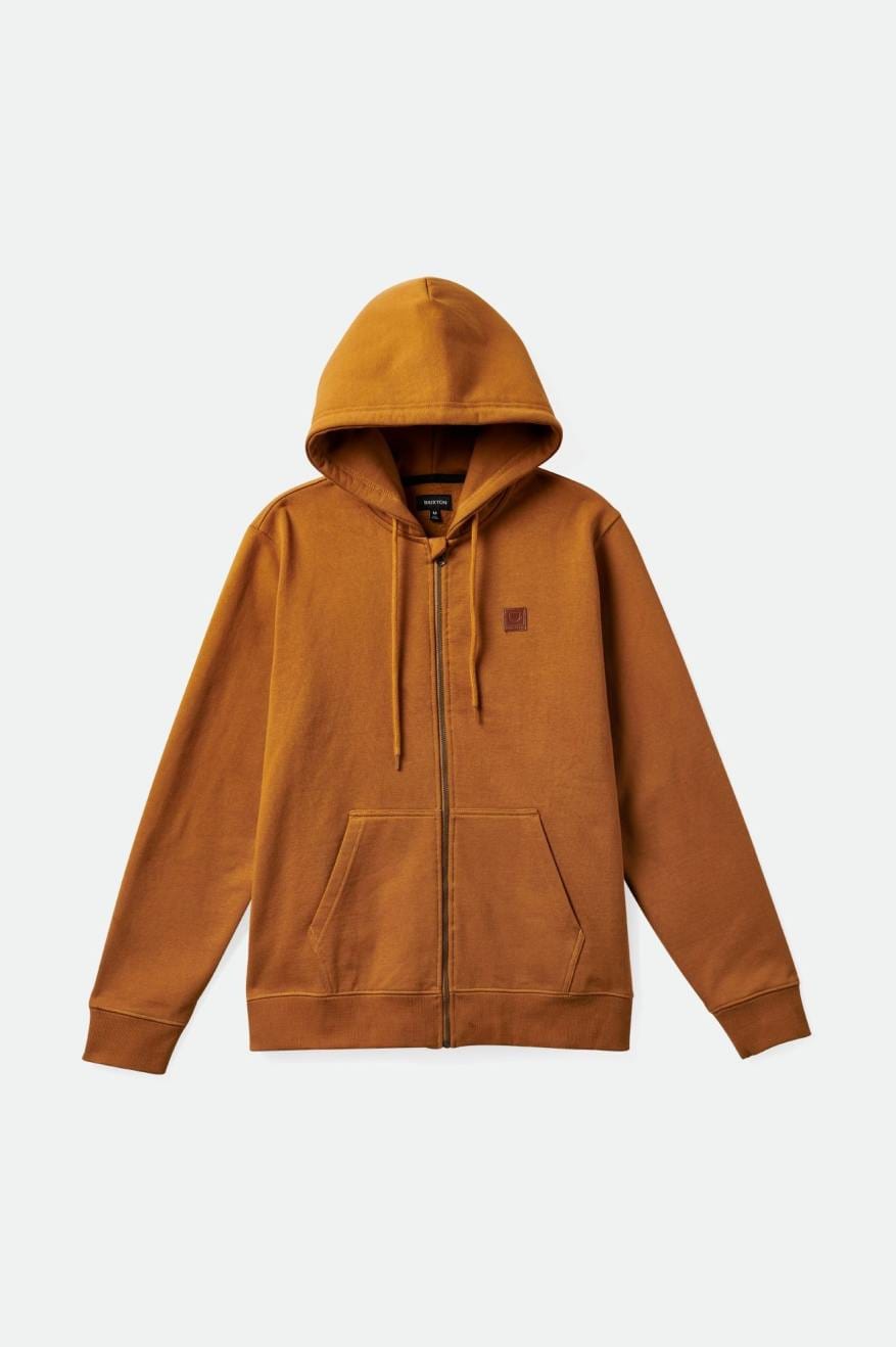 brixton felpe BUILDERS FLEECE FZ HOOD