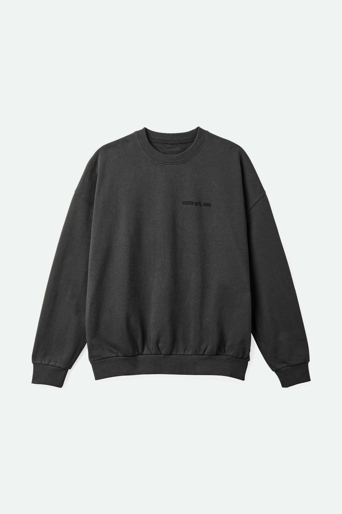 brixton felpe Embroidered Heavy Weight Crew