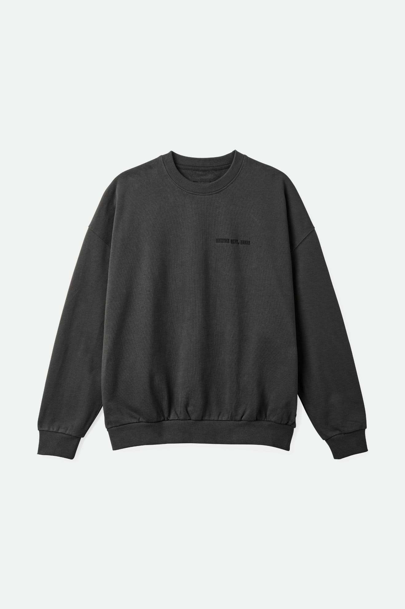 brixton felpe Embroidered Heavy Weight Crew