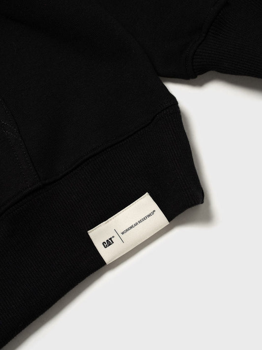 cat wwr Label Hoodie Fleece foto 4