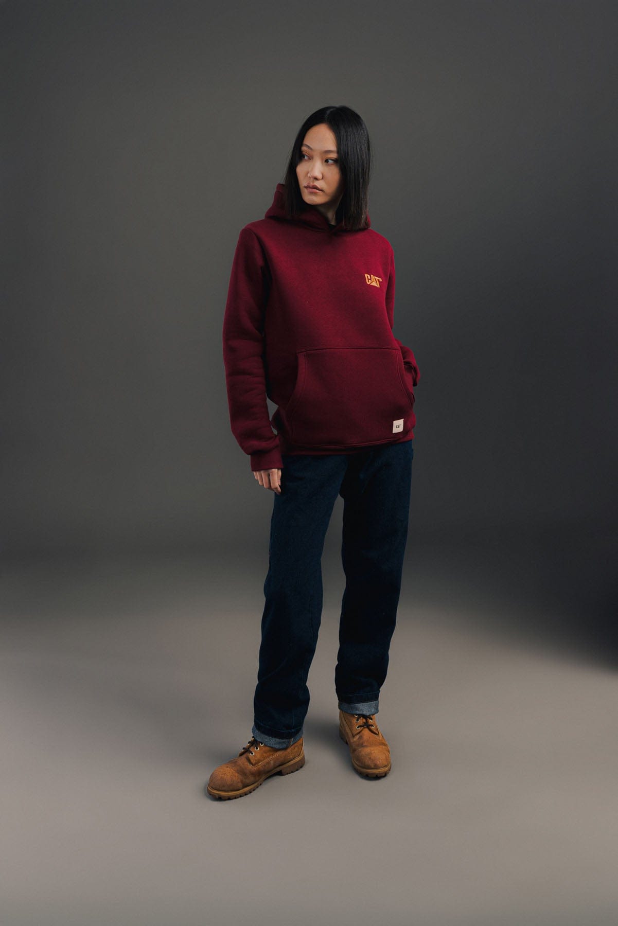cat wwr felpe Logo Hoodie