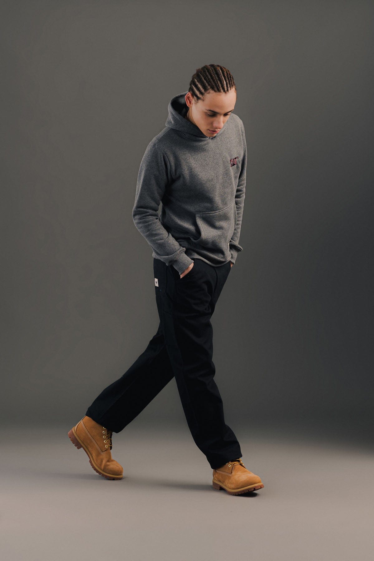 cat wwr felpe Logo Hoodie