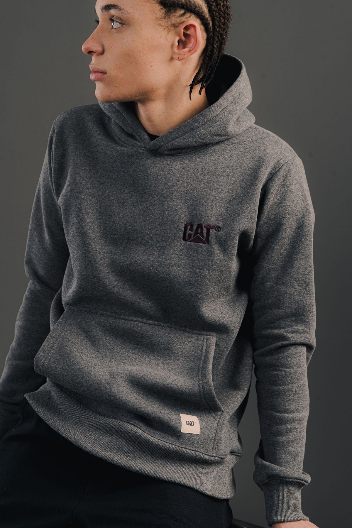 cat wwr felpe Logo Hoodie