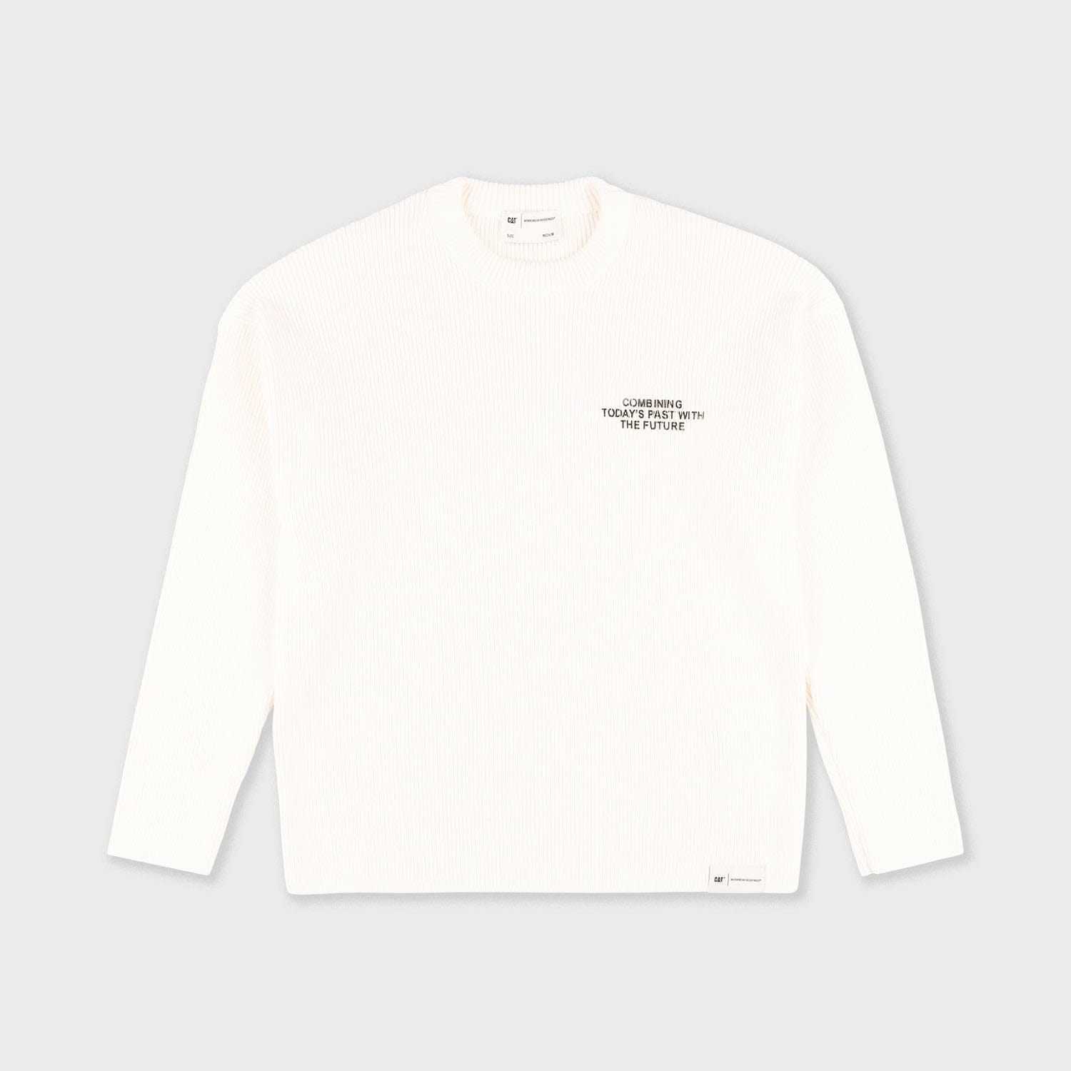 cat wwr felpe Past And Future Cotton Crewneck