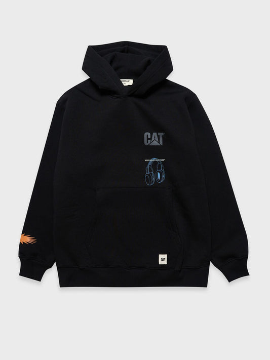 cat wwr Pump Up The Volume Hoodie foto 1