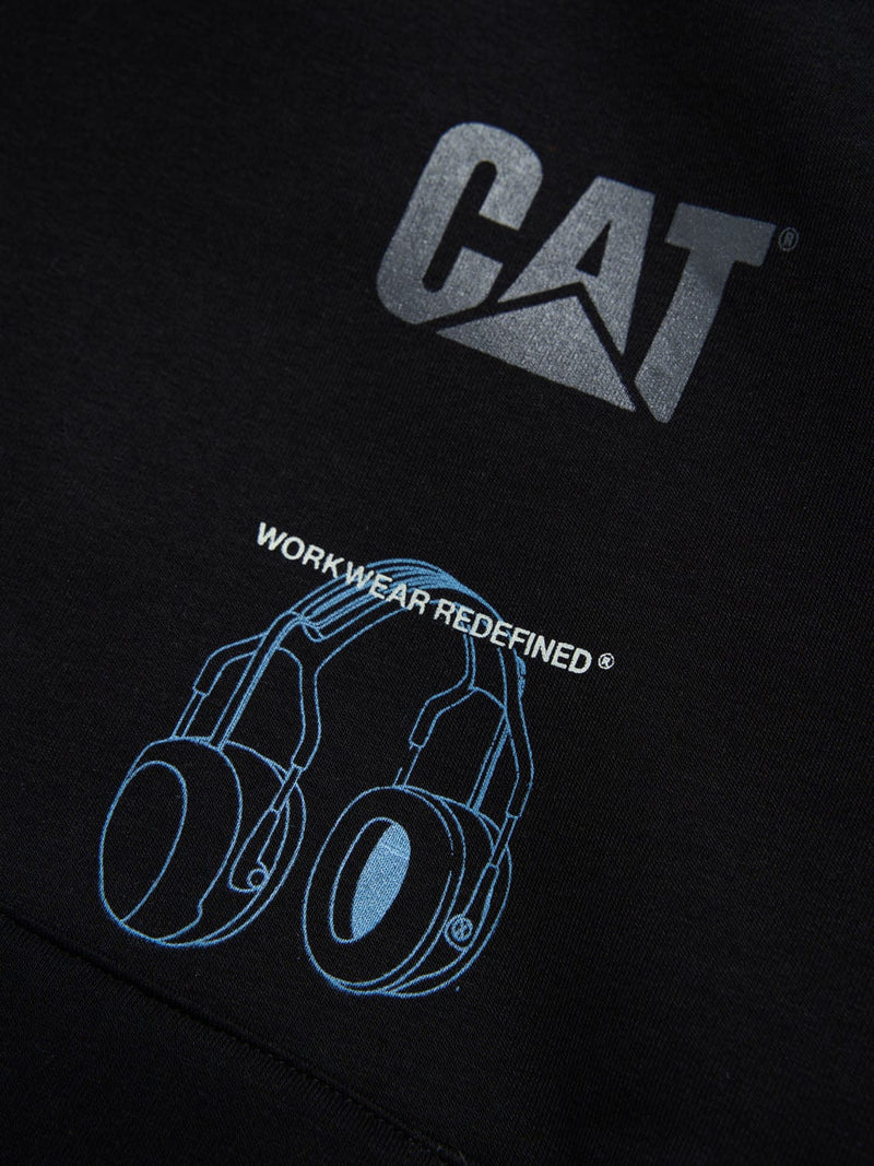 cat wwr felpe Pump Up The Volume Hoodie