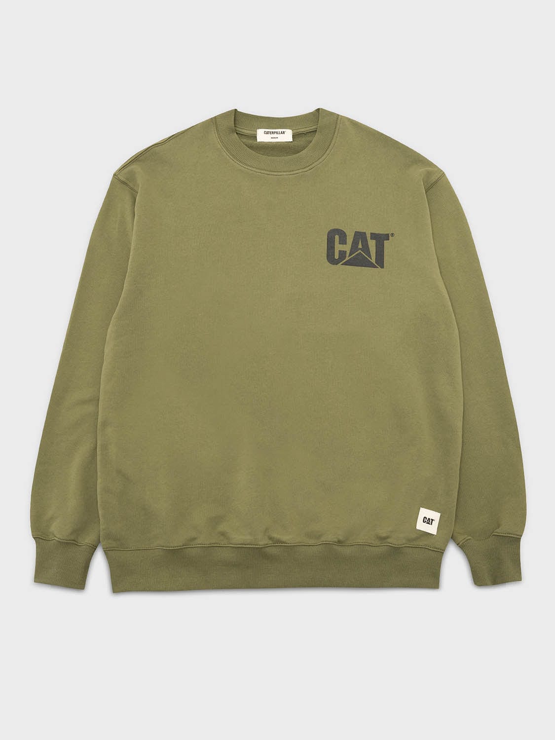 cat wwr felpe Tonal Logo Crew