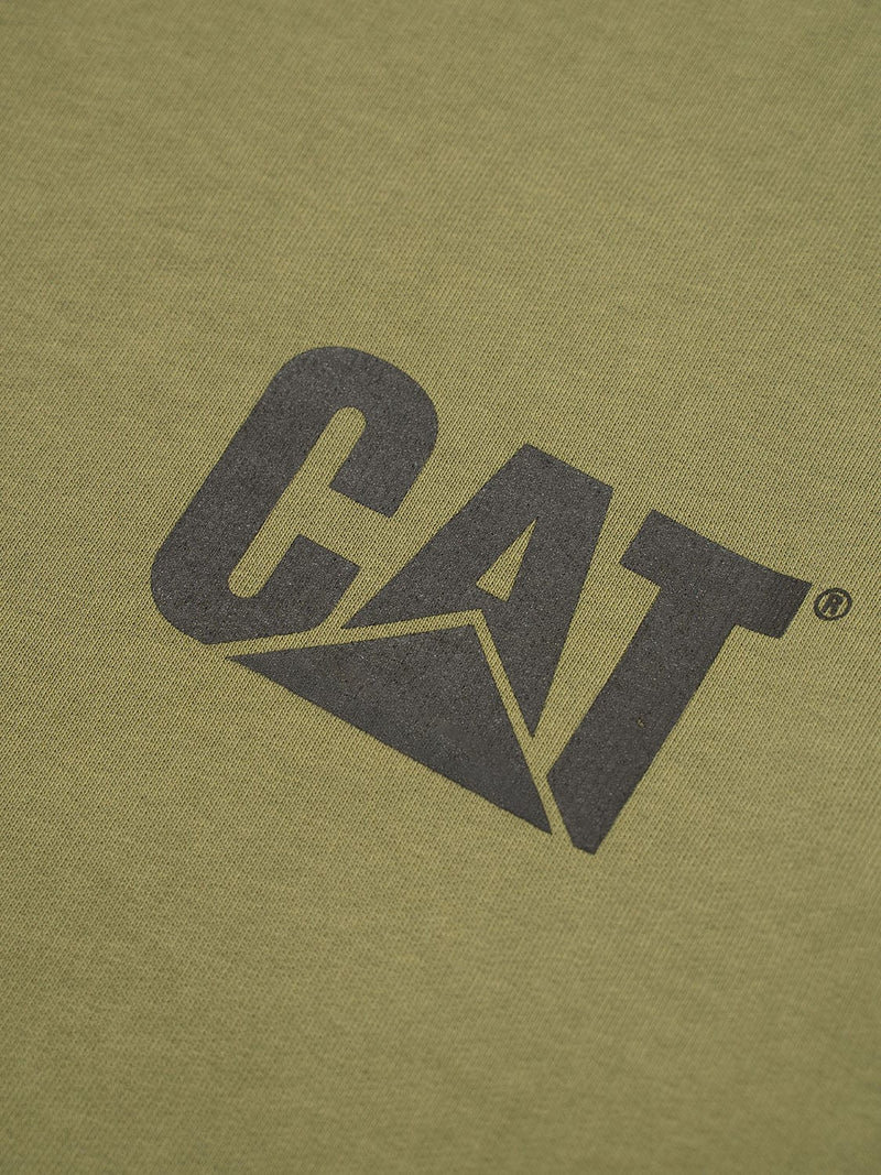 cat wwr felpe Tonal Logo Crew