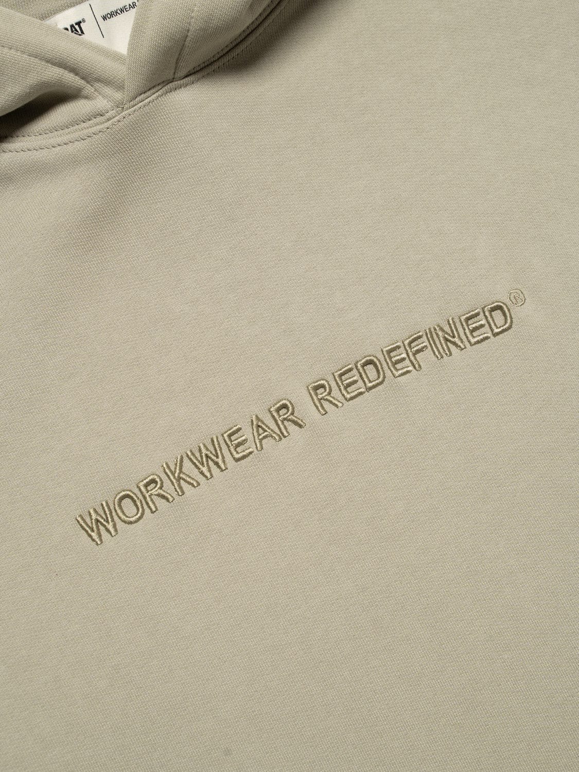cat wwr felpe Workwear Redefined Embroidery Hoodie Fleece