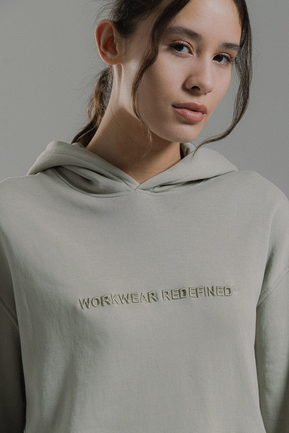 cat wwr felpe Workwear Redefined Embroidery Hoodie Fleece