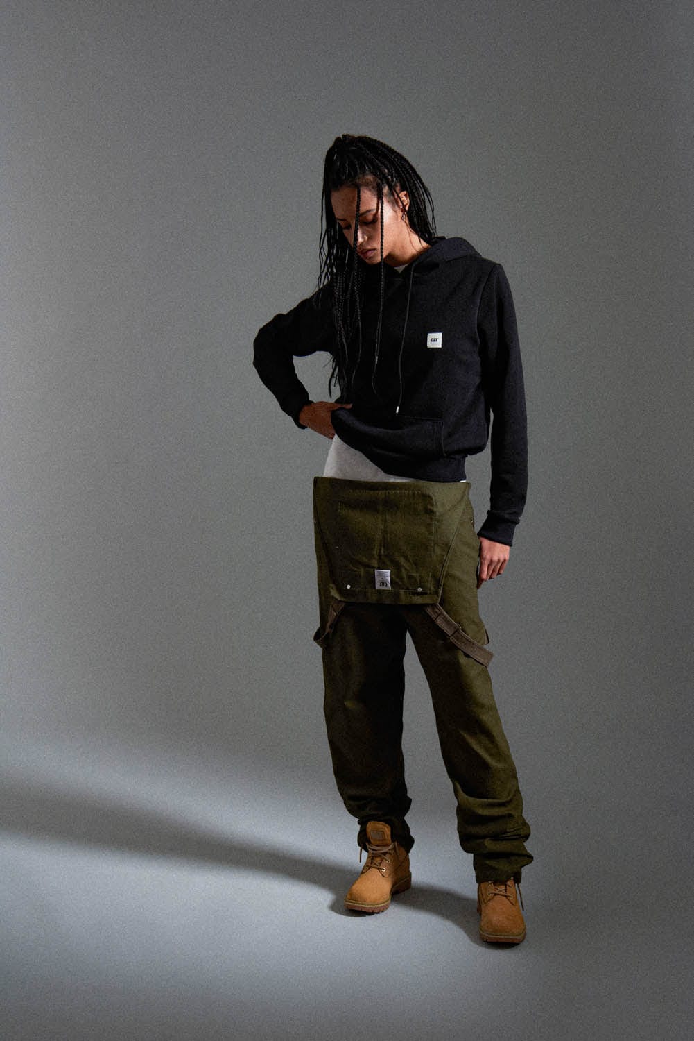 caterpillar felpe ESSENTIAL HOODIE