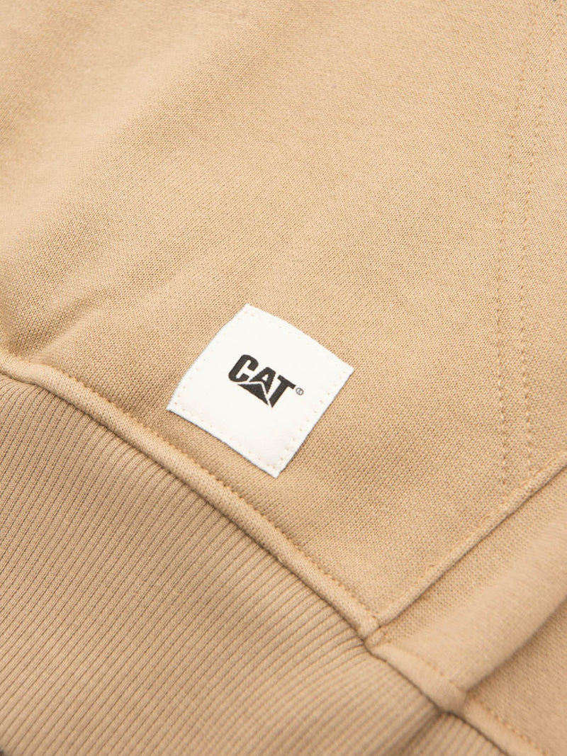 caterpillar felpe LABEL LOGO HOODIE