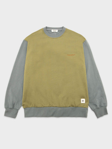 felpe cat wwr TRICOLOR CREWNECK