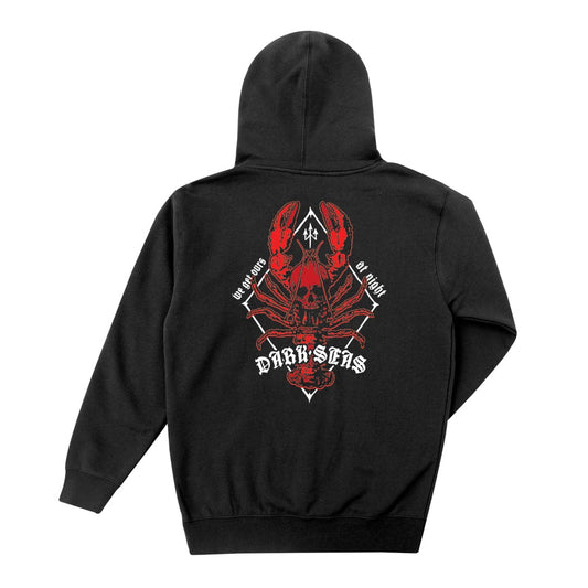 dark seas Dead Of Night Stock Zip Hooded Fleece foto 2