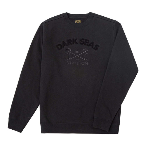 felpe dark seas MASON CUSTOM FLEECE BLACK