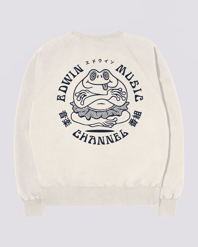 felpe edwin EDWIN MUSIC CHANNEL SWEAT