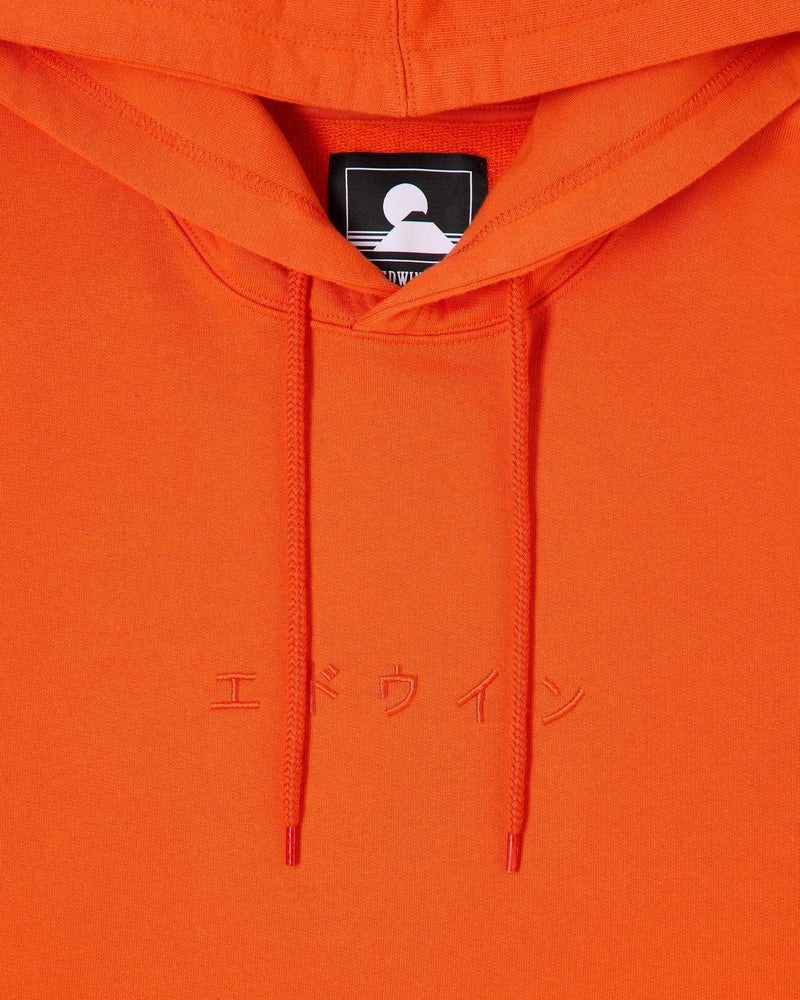 edwin felpe KATAKANA HOODIE SWEAT