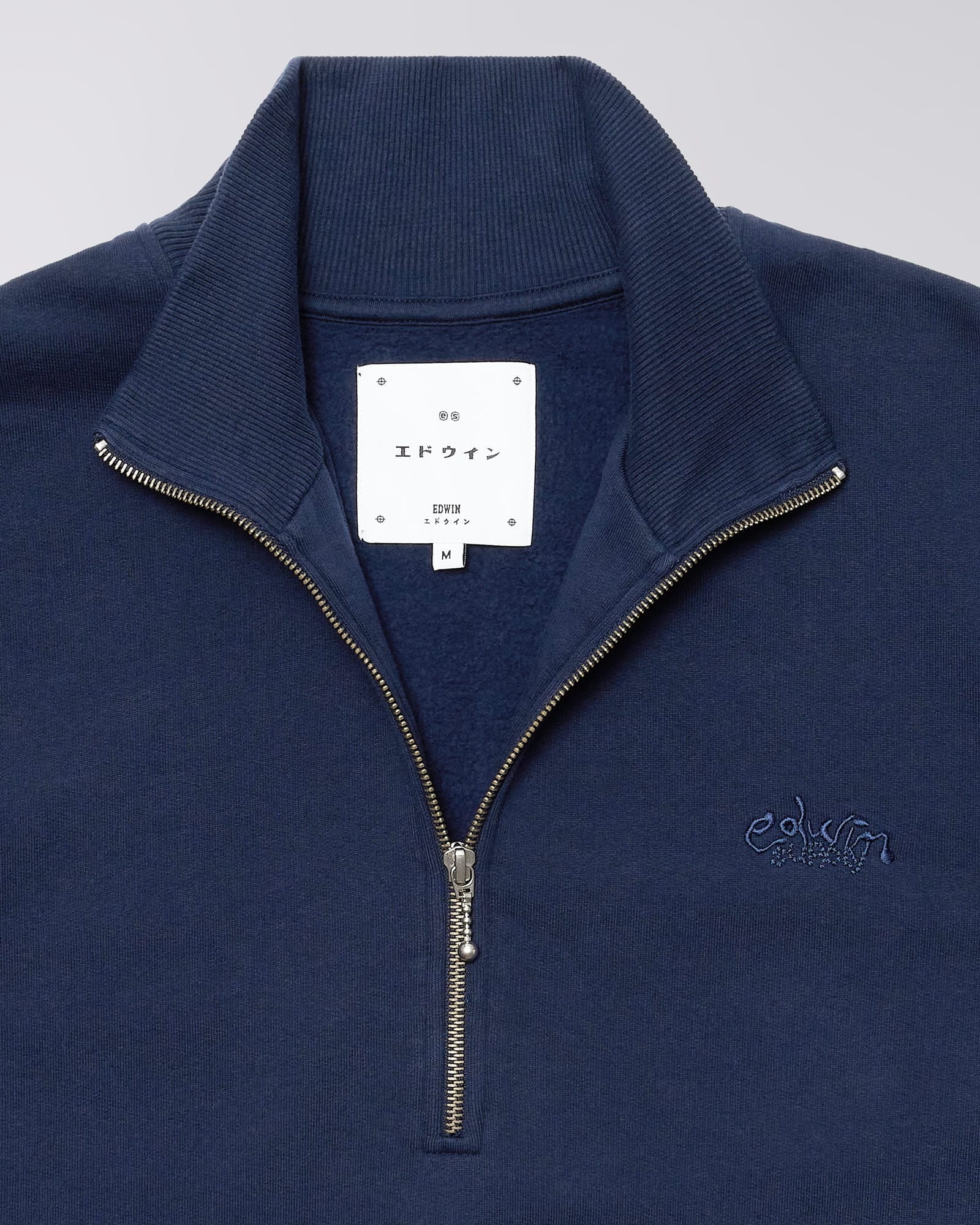 edwin felpe Koji Half Zip Sweat