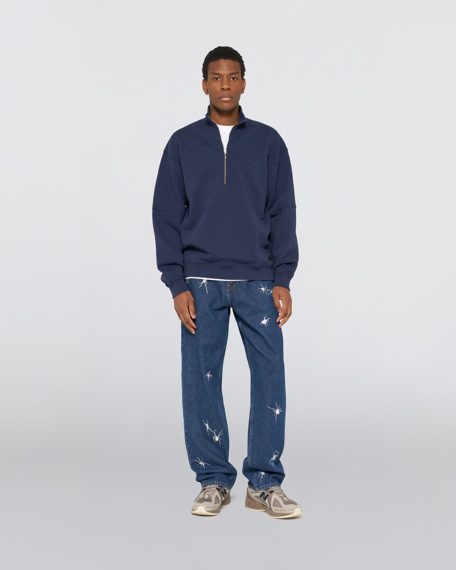edwin felpe Koji Half Zip Sweat
