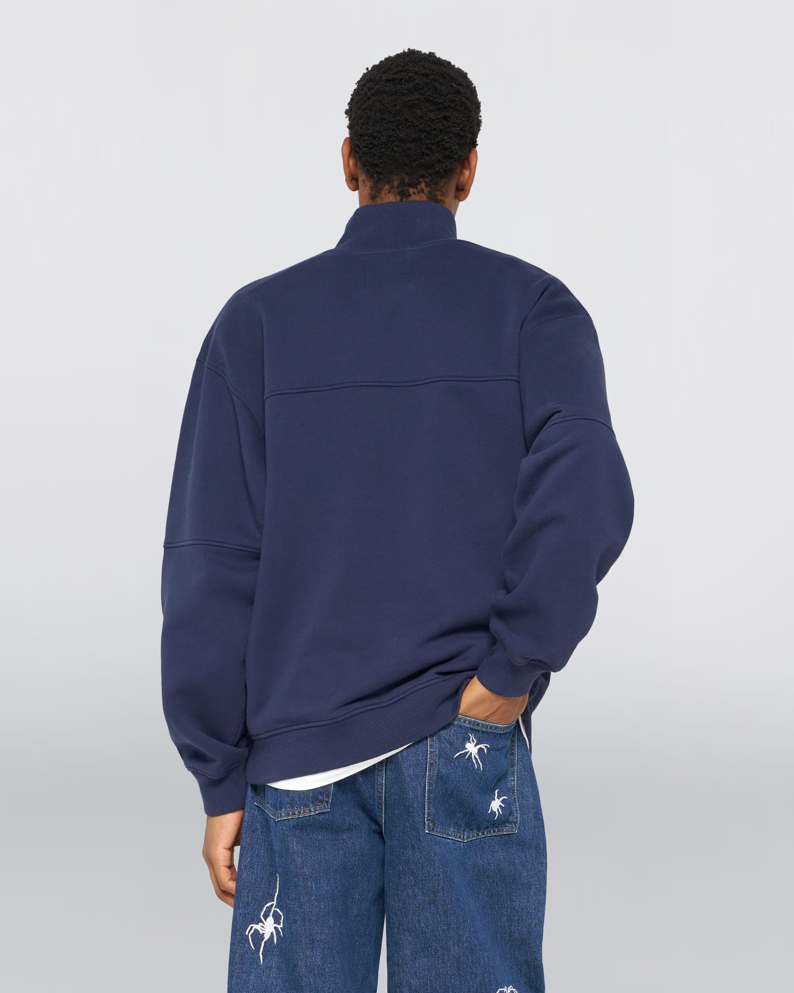 edwin felpe Koji Half Zip Sweat