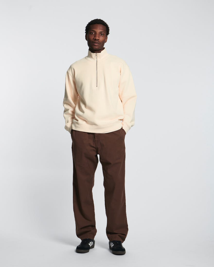 edwin felpe KOJI HALF ZIP SWEAT