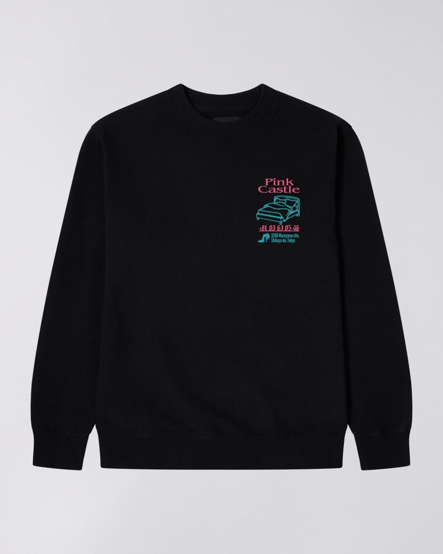 edwin felpe Pink Castle Sweat