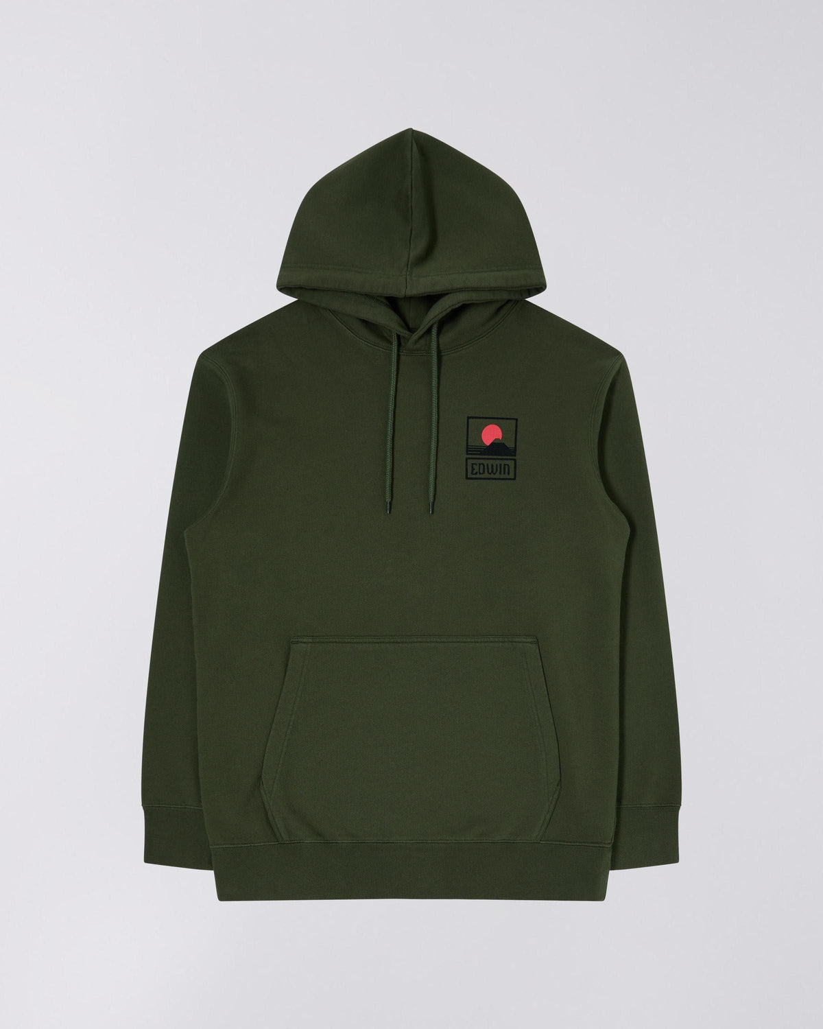 edwin felpe SUNSET ON MT FUJI HOODIE SWEAT