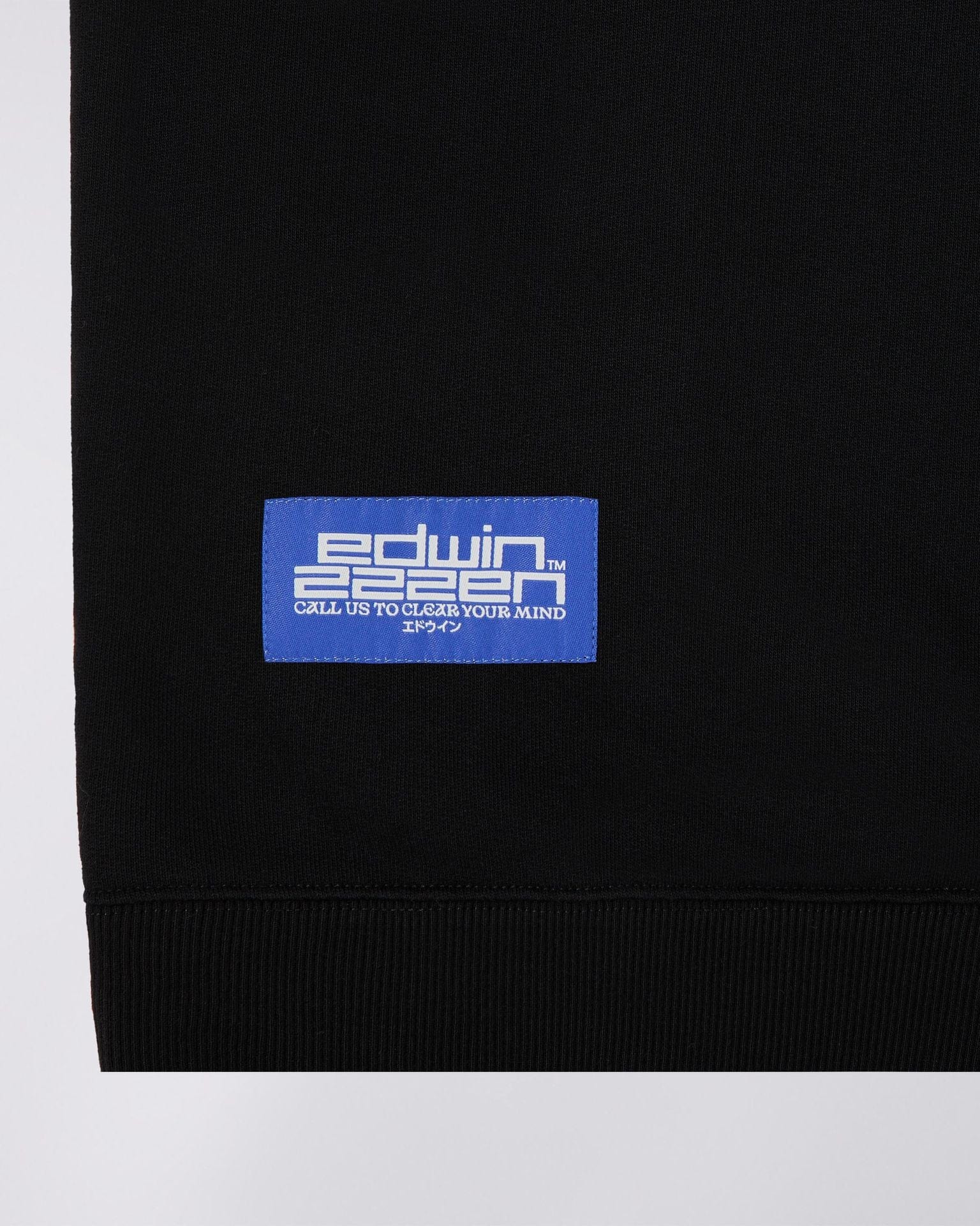 edwin felpe Zazen Sweat Black