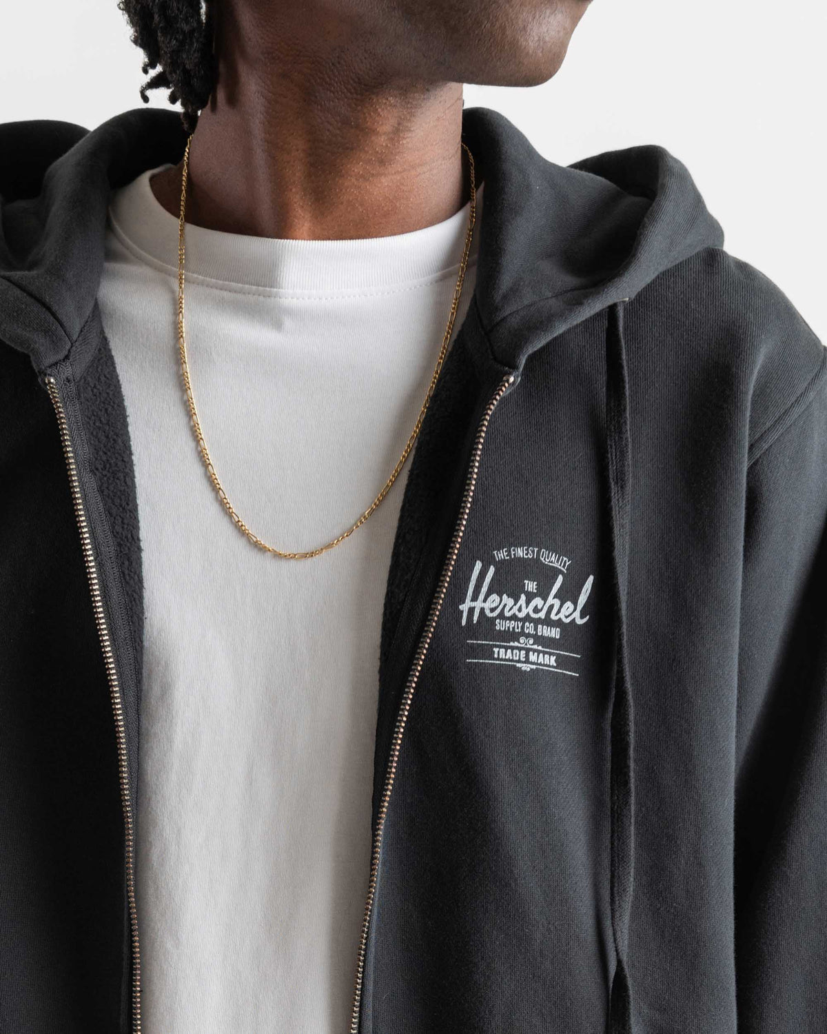 herschel felpe BASIC ZIP HOODIE MEN