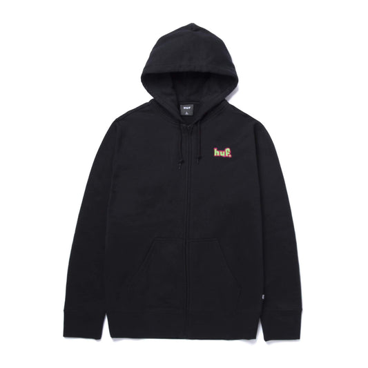 huf 1993 Full Zip Hoodie Black foto 1