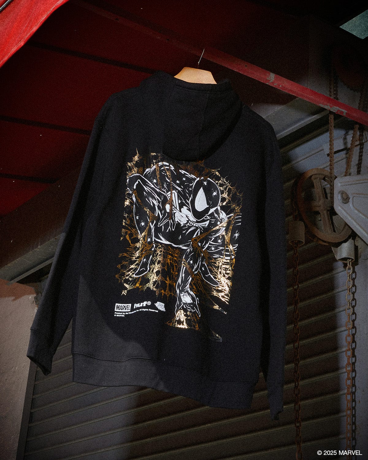 huf felpe Arachknight Fz Hoodie