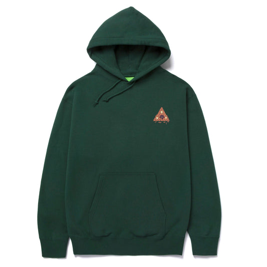 huf BRICK LURK P/O HOODIE - FOREST GREEN foto 1